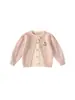 Bangxuan Huzhou Zhili Ropa Infantil Chaqueta de Punto para Niña con Lazo, Tejido para Bebé de Dos Piezas Falsas, Suéter Infantil