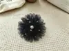 Flores de Organza con Perlas Hechas a Mano, Estilo de Hada y Hermosas, Pinzas para el Cabello Versátiles de Bricolaje, Accesorios para el Cabello, Accesorios para Ropa
