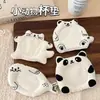 Nuevo mantel de tela resistente al calor con temática de animales lindos para niñas, adecuado para puestos de mercado nocturno, posavasos decorativo y anti-quemaduras para tazas de café