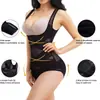 Ropa interior moldeadora de una pieza, con soporte para el pecho de malla transpirable, push-up, control de abdomen, pantalones moldeadores de cintura y cadera, transfronteriza