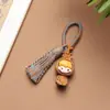 Boj Moda Estilo Tiktok Pequeño Sándalo Dorado Salvaje Madera Arcoíris Dibujos Animados Lindos Accesorios de Manualidades Joyería Hecha a Mano DIY Accesorios