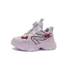 Zapatos Deportivos para Niña 2026 Primavera/Verano Nuevo Estilo Malla Simple Hueca Transpirable Zapatos de Papá Estilo Princesa Infantil Zapatos de Malla