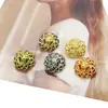 Botones estilo Chanel de gota de aceite con cabeza de león en relieve francés para cárdigans de punto y abrigos, botones metálicos de alta gama