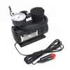 Inflador de mini locomotiva 12v novo inflador portátil de pneu de carro bomba de ar elétrica pequena para carro fabricante