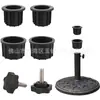 Accesorios Base Sombrilla Exterior Soporte Anillo Agujero Tapón Cubierta Piezas Soporte Sombrilla Cubierta Agujero Sombrilla Tapón Agujero