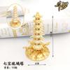 DL Rodeando Continente Oculto Ware Xuantian Baolu Tormenta LH Aguja Buda Azúcar Nu Lian Feng Plomo Nueve Jovenes Siete Tesoros Torre LL