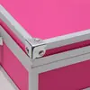 Suministro personalizado de fábrica color aleación de aluminio caja de herramientas portátil maleta de exhibición de productos caja de herramientas de jardinería lote