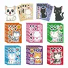 8 Haz Cara Lindo Gato de Dibujos Animados Collages Niños Decoración de Vaso de Agua Educativo DIY Pegatinas Impermeables Transfronterizas