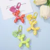 Chaveiro Cachorro de Balão Desenho Animado Pingente de Bolsa de Resina Gelatinosa Pequeno Presente Criativo Brinde Promocional Lote Misto Chaveiros