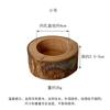 Tigela de comida para animais de estimação Apple Wood Brinquedo de madeira para hamster Dentes Molar Suprimentos Golden Bear Açúcar Tigela de comida com açúcar Caixa de alimentação