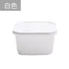 Caja de Conservación para Cebolleta Cocina Jengibre Ajo Cilantro Refrigerador Plástico con Tapa Fruta Japón Drenaje Sellado Caja de Almacenamiento para Rodajas de Jengibre