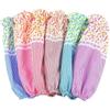Manga Feminina Manga Floral Estendida Simples Casa Anti-óleo Manga de Trabalho Limpeza de Escritório Manga Boca Larga