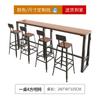 Mesa de bar y silla de madera de plástico con protección solar para exteriores, combinación comercial, para varias personas, para ventana, para villas, patios y jardines, mesa alta