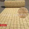Cortina de Palha de Rolo Grande Decoração de Parede de Cortina de Bambu Divisória de Teto Bloqueio de Luz Cortina de Porta Elevatória Toldo Cortina de Bambu Persiana de Rolo