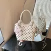 Bolso tote de lunares de moda estilo coreano transfronterizo, bolso de mano para mujer, nueva colección otoño 2026, bolso de hombro/bolso cruzado moderno y versátil