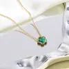 Conjunto de joias de aço inoxidável trevo de cinco folhas, pulseira, colar e brinco simples e estilosos de flor de cinco folhas, joias que não desbotam