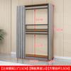 Arara de Roupas Estilo Aberto para Uso Doméstico, Cabideiro para Quarto, Guarda-Roupa Espessado e Reforçado, Closet de Metal Simples de Chão