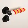 Funda protectora para manija de puerta de baño, de lana tejida, silenciosa, anticolisión, funda para manija de puerta, guantes antirrobo para manija de puerta, funda anticolisión