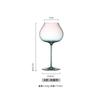 Copa de Vino Tinto Borgoña Degradado Hecha a Mano Pura Cristal Doméstico Copa de Vino Set de Vino Barista