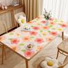 Jogo Americano de Mesa de Jantar com Estampa de Plantas e Flores, À Prova de Óleo, À Prova d'Água, Anti-Escaldante, Luxo Acessível, Alta Qualidade, Toalha de Mesa Sem Lavagem, Novo Tapete de Mesa 2025