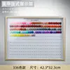 Moldura de Foto Grande à Prova de Poeira de 12 polegadas Placa de Exibição Cartão de Cor Japonês Moldura de Exibição Estilo Madeira Original Livro de Exibição de Placa de 180 Cores