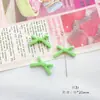 Liga Verde Cor Fofa Urso Laço Garra de Gato Borboleta Flor DIY Pulseira de Mão com Contas Material