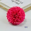 Flores de Crisantemo Artificiales Personalizables para Ping Pong, Bolas Artificiales de Espinas, Ramilletes de Muñecas para el Día del Niño, Decoraciones de Boda, Flores Hechas a Mano, Materiales de Flores de Seda