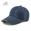 Gorra de Béisbol de Mezclilla Lavada para Hombres y Mujeres, Sombrero para Proteger del Sol al Aire Libre, Estilo Vintage Clásico Sencillo, Casual y Versátil