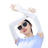 Mangas con Protección Solar y Protección UV, Guantes de Ciclismo Transpirables de Verano Holgados de Talla Grande, Protección para Brazos, Mangas de Hielo para Conducir, Seda de Hielo para Mujer