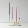 Venta al por mayor 40 Colores 30CM Cónicas Banquete de Bodas Estilo Europeo Velas de Palo Largo de Colores Sin Aroma Sin Humo Paquete de Cuatro