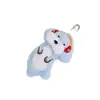 Muñeco de Peluche de Dibujos Animados Creativo Hello Perro Colgante Decoración de Mochila de Estudiante Llavero Pequeño de Niña