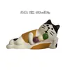 Enfeites de Carro Gato Japonês Decoração de Console Central Brinquedo Tendência de Mesa Figura Zakka Artesanato de Resina Enfeites de Carro