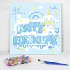 Pintura al Óleo Digital Niños Bricolaje Pintado a Mano Dibujos Animados Relleno de Color Pigmento Pintura Decorativa Pintada a Mano Fabricante Venta al por Mayor