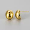 Pendientes Doudou transfronterizos con diseño de nicho, redondos, con abertura en forma de bola, de alta gama, ligeros y de lujo, personalizados a la moda.
