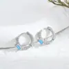 2023 Nuevos Pendientes Elegantes de Moda para Mujer Sentido de Diseño de Nicho Sentido Avanzado Pendientes de Azúcar Estilo ins Hebilla de Oreja de Estudiante