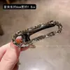 Presilha de Cabelo Exquisita com Strass Estilo Coreano, Presilha Jacaré para Mulheres, Presilha Lateral de Metal de Alta Qualidade, Presilha para Franja, Acessório de Cabelo Novo Estilo
