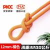 Corda de Escalada Montanhismo 12mm Corda de Segurança Corda de Rapel Corda de Resgate Salva-Vidas Corda para Trabalho em Altura Outro Nylon