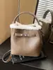 Bolso de Mano de Moda Nuevo Otoño e Invierno 2025 Transfronterizo Bolso de Mano de Nicho de Moda Bolso de Hombro Bolso Cruzado Casual Bolso Cubo