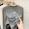 Camiseta de manga larga gruesa para niñas, nuevo estilo otoño/invierno 2026, capa base de forro polar para niños, top interior cálido para niñas