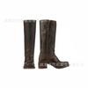 Comércio Exterior Transfronteiriço Nova Era Europeia e Americana Retrô Botas de Campus Femininas Ocidentais Cowboy Botas Tamanho Grande Botas Outono e Inverno Femininas