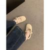 Zapatos Planos de Peluche Estilo Bosque Retro para Mujer Otoño e Invierno 2025 Nuevos Zapatos Mary Jane Estilo Francés