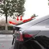 Recomendado por Influencers: Adecuado para Modificación y Accesorios Decorativos de Ala Trasera de Fibra de Carbono para Tesla Model 3