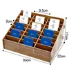 Caja de Almacenamiento de Tarjetas de Habitación para Miembros de Gran Capacidad para Recepción de Hotel, Escritorio de Oficina, Portatarjetas de Presentación, Licencia de Conducir