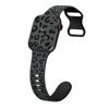 Amazon Venta Caliente Para Correa de Apple Watch iwatch Hebilla Mariposa Bicolor Silicona Tallada Correa Apple