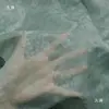 Flores Prósperas Estrellas Fugaces Satén Seda Qipao Dinastía Ming Hanfu Traje Tang Tela de Satén Tela con Patrón Oscuro Jacquard Burnout Tela de Organza