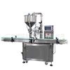 Máquina automática de llenado rápido de pasta líquida, esencia líquida, leche corporal, llenado servo, equipo de línea de producción de tapas de rosca