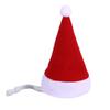 Gorros Navideños Multicolores para Mascotas Transfronterizos, Accesorios Navideños para Gatos, Sombreros Rayados para Perros, Lazos Decorativos