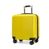 Bagagem Infantil para Viagens de Lazer, Mala de Rodinhas Infantil Fofa de Desenho Animado 18 polegadas Caixa de Presente Personalização