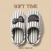 Novas Pantufas de Algodão Quentes e Fofas de Gato para Quarto Feminino 2026, Pantufas de Algodão Confortáveis Estilo Ins para Outono e Inverno