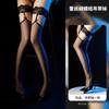Meias Ligas Sexy de Renda com Laço Lingerie Sexy Meias Ligas de Silicone Antiderrapantes Meias Lindas para as Pernas 7995